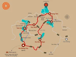 Ha Giang Loop Map 2026