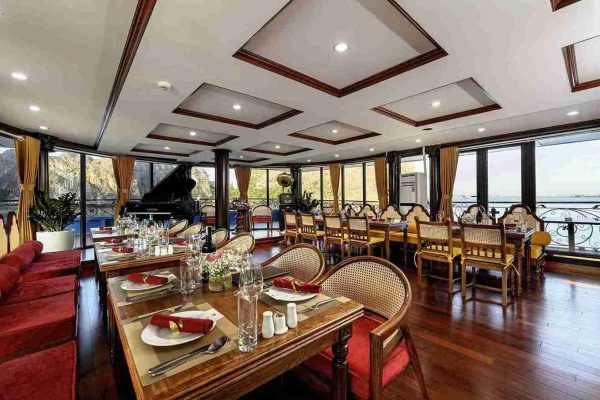 2 Days 1 Night Halong Bay Cruise: Verdure Lotus Grandeur Itinerary